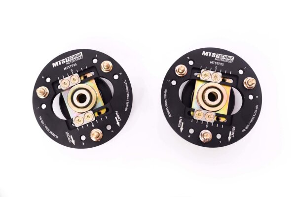 Copelas MTS regulables camber / caster para eje delantero compatibles con BMW 3 Compact (E36) 318 ti 103 KW MTSCP25SET