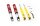 Suspensión roscada MTS Street Inox compatible con BMW 5 Touring (E39) 525 d 120 KW XMTSGWBM34