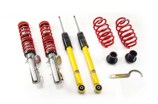 Suspensión roscada MTS Comfort Inox compatible con Volkswagen BORA Variant (1J6) 1.8 T 110 KW XMTSGWVW10-C